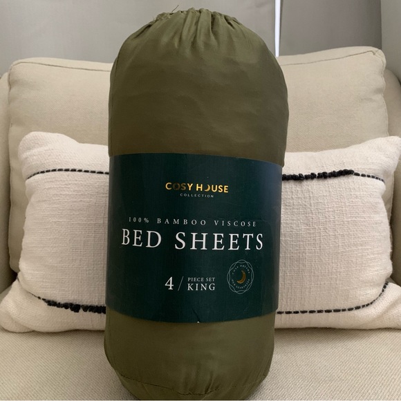 cosy house Bedding New 69 Luxury Bed Sheets Bamboo Viscose Blend In